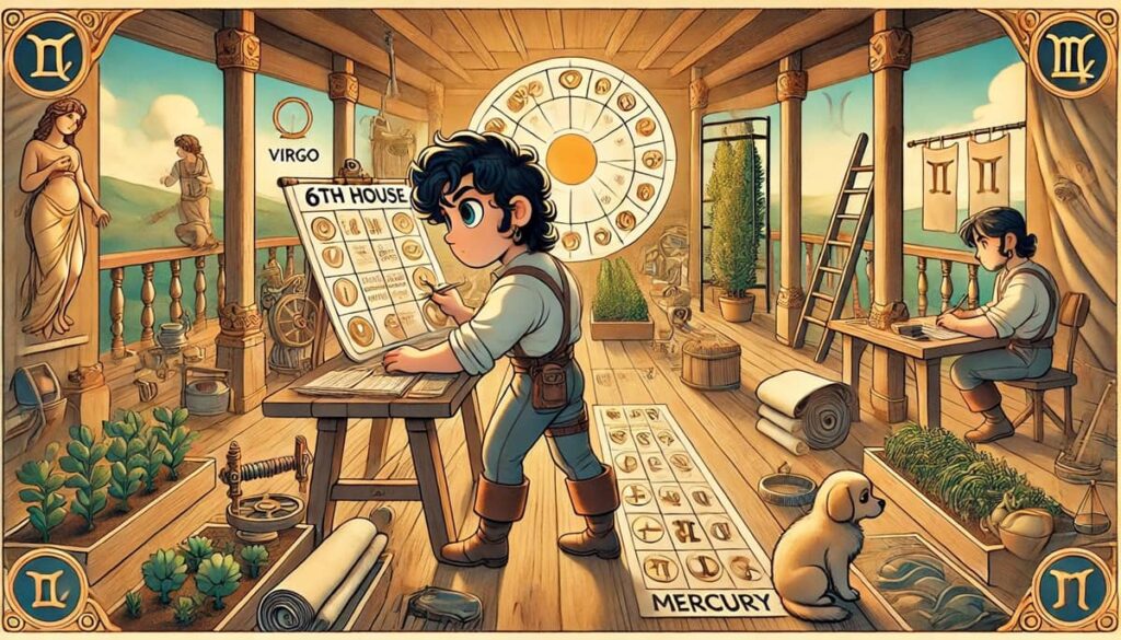 casa 6 en astrología