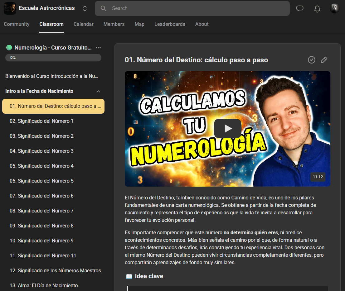 curso gratuito de numerologia online